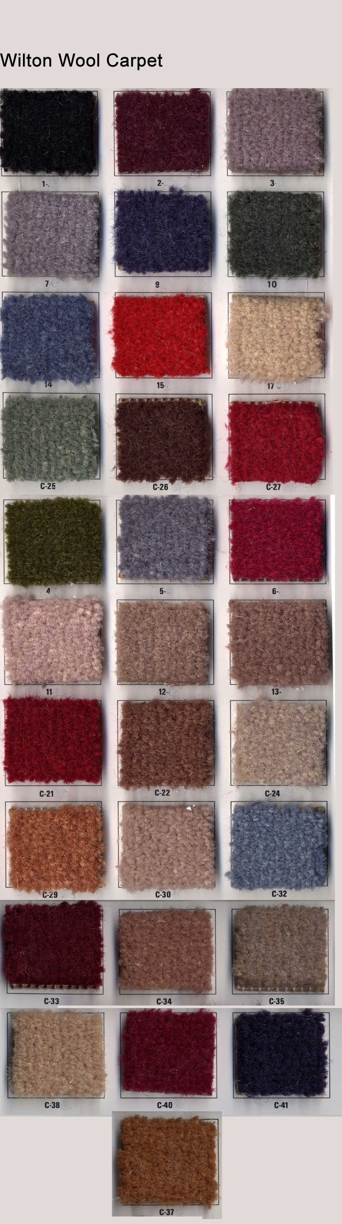 Carpet Samples